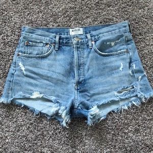 COPY - agolde parker denim shorts size 27!!!